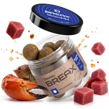 DELPHIN - Vyvážené boilies BreaX MonstaFISH Monster Krab Tuňák 16 mm 100 g
