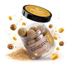 DELPHIN - Vyvážené boilies BreaX NutCAKE Tygří ořech Scopex Kukuřice 20 mm 100 g