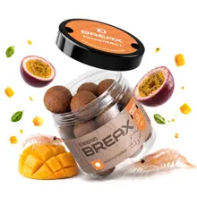 DELPHIN - Vyvážené boilies BreaX PassionKRILL Krill Mango 16 mm 100 g