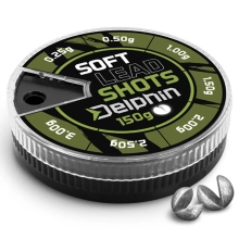 DELPHIN - Vyvažovací olůvka Soft Zelená krabička 0,1-2,5 g 150 g