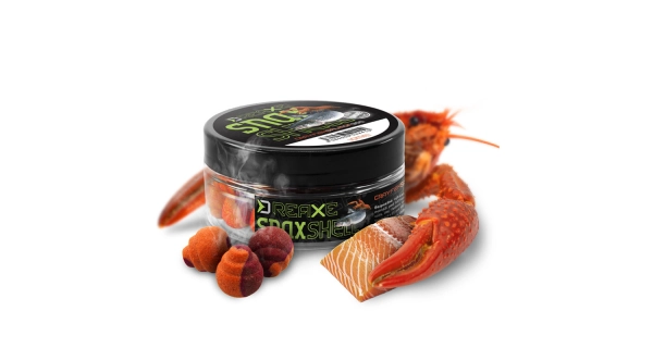 DELPHIN - Wafters rozpustná nástraha D Snax Shell Losos Rak 12 mm 30 g