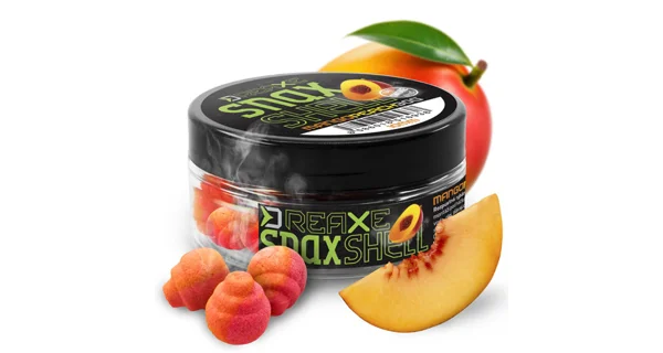 DELPHIN - Wafters rozpustná nástraha D Snax Shell Mango broskev 8 mm 30 g