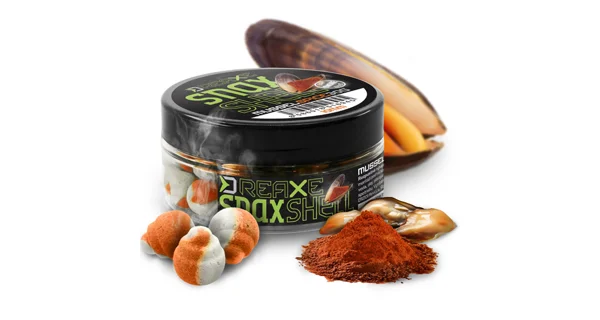 DELPHIN - Wafters rozpustná nástraha D Snax Shell Mušle koření 8 mm 30 g