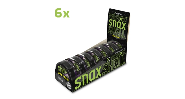 DELPHIN - Wafters rozpustná nástraha D Snax Shell Scopex vanilka 12 mm 30 g