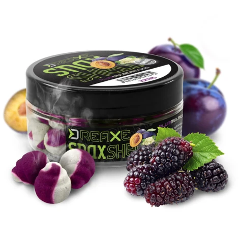 DELPHIN - Wafters rozpustná nástraha D Snax Shell Švestka Moruše 12 mm 30 g