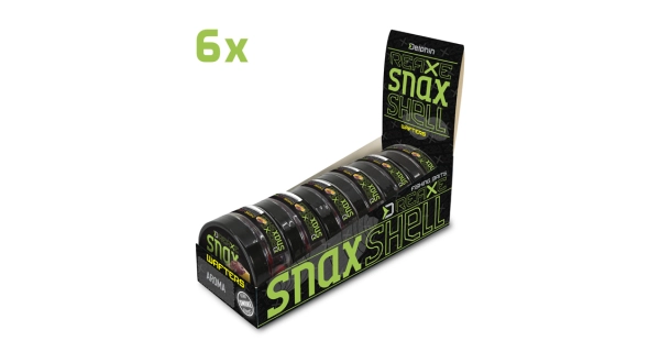 DELPHIN - Wafters rozpustná nástraha D Snax Shell Sýr játra 10 mm 30 g