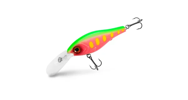 DELPHIN - Wobler WOBBY CRANK-DP Floating 7 cm 12 g Neon
