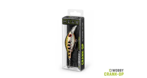 DELPHIN - Wobler WOBBY CRANK-DP Floating 7 cm 12 g Perchy