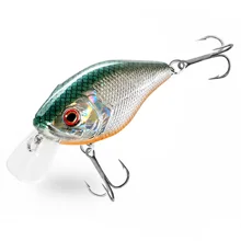 DELPHIN - Wobler WOBBY CRANK-SH Floating 5 cm 8 g Mirror
