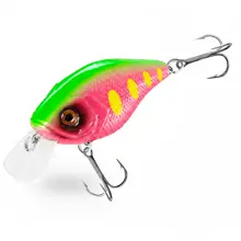 DELPHIN - Wobler WOBBY CRANK-SH Floating 5 cm 8 g Neon