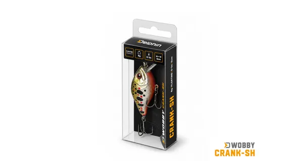 DELPHIN - Wobler WOBBY CRANK-SH Floating 5 cm 8 g Nova