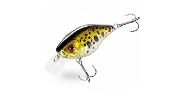 DELPHIN - Wobler WOBBY CRANK-SH Floating 5 cm 8 g Rainbo