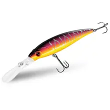 DELPHIN - Wobler WOBBY JERK-DP Suspending 9 cm 12,5 g Phantom
