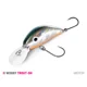 DELPHIN - Wobler WOBBY TROUT-SH Floating 4 cm 4 g Mirror
