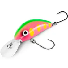 DELPHIN - Wobler WOBBY TROUT-SH Floating 4 cm 4 g Neon