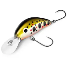 DELPHIN - Wobler WOBBY TROUT-SH Floating 4 cm 4 g Rainbo