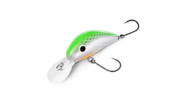 DELPHIN - Wobler WOBBY TROUT-SH Floating 4 cm 4 g Snow