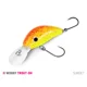 DELPHIN - Wobler WOBBY TROUT-SH Floating 4 cm 4 g Sunset