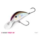 DELPHIN - Wobler WOBBY TROUT-SH Floating 4 cm 4 g Trap