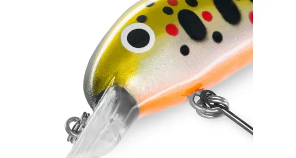 DELPHIN - Wobler WOBBY TROUT-SH Floating 4 cm 4 g Trap
