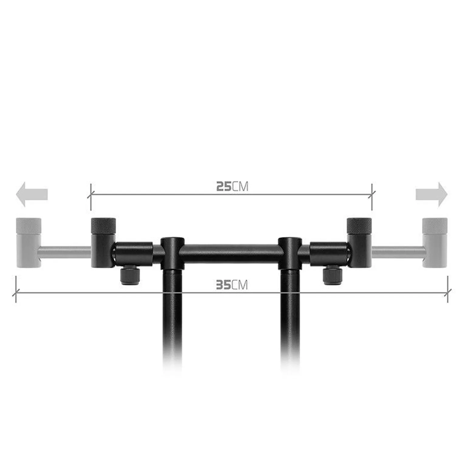 DELPHIN - Zadní Flexi hrazda pro 2 pruty RPX / ProSTALX BW 25-35 cm