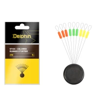 DELPHIN - Zarážky Stick Colored Rubber Stopper vel. M