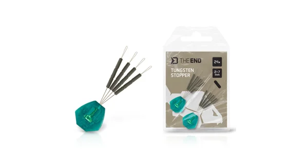 DELPHIN - Zarážky TheEND Wolframový stoper 2x7 mm 24 ks