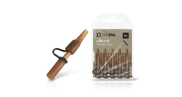 DELPHIN - Závěsky HeavyC Duty TheEND Klip na olovo Ground 10 ks