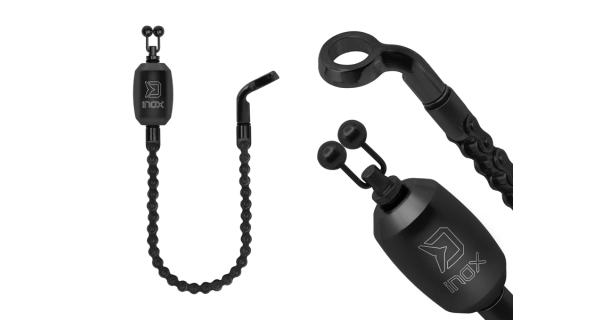 DELPHIN - Závěsný řetízkový signalizátor INOX Black