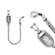 DELPHIN - Závěsný řetízkový signalizátor INOX