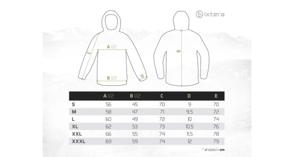 DELPHIN - Zimní bunda Ixtera Razor Army vel. 2XL