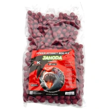 DK FISHING - Boilies Power Attract 24 mm 5 kg Jahoda