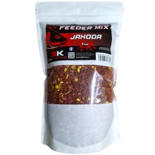 DK FISHING - Krmítková směs Feeder Mix 1 kg Jahoda