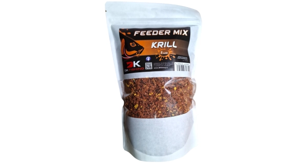 DK FISHING - Krmítková směs Feeder Mix 1 kg Krill
