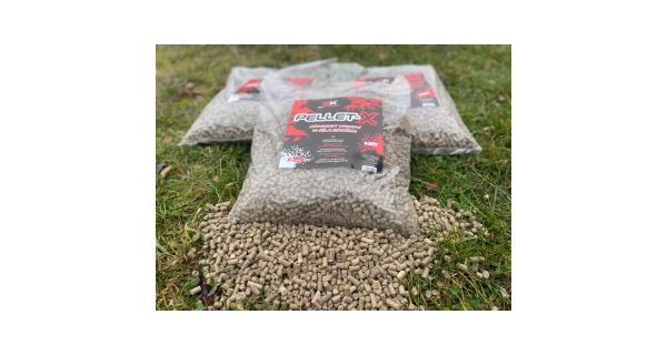 DK FISHING - Pelety z mláta PELLET-X 8 mm 5 kg