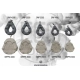 ECO SINKERS - Zátěž Grippa 200 g