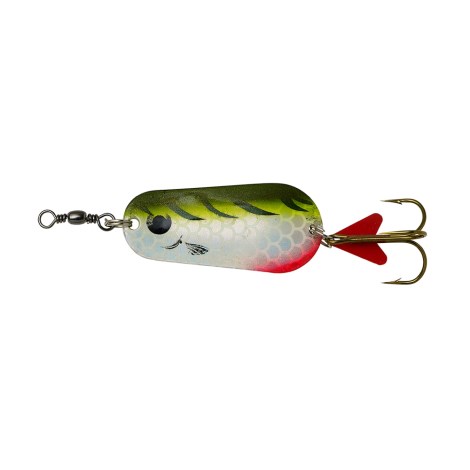 EFFZETT - Fz standard spoon 4,5 cm 16 g Olive Chartreuse Tiger UV 1 ks