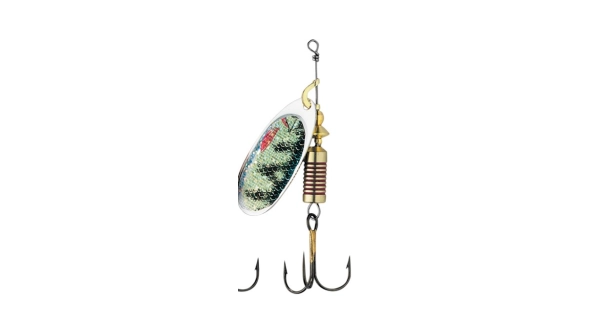 EFFZETT - Rotační třpytka FZ Nature 3D Spinner 6 g vel. 3 Perch