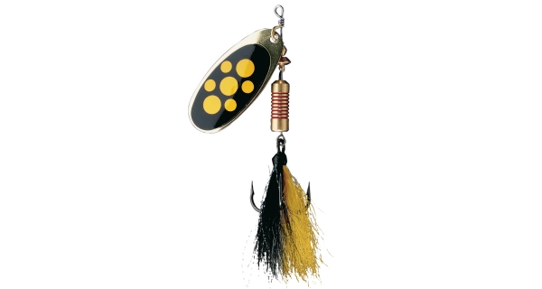 EFFZETT - Rotační třpytka Standard Spinner Dressed 12 g vel. 5 Blacky