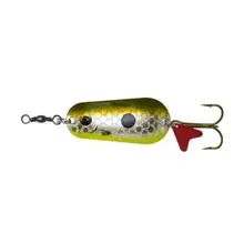 EFFZETT - Třpytka Fz scales spoon 5,5 cm 22 g - olive / silver uv
