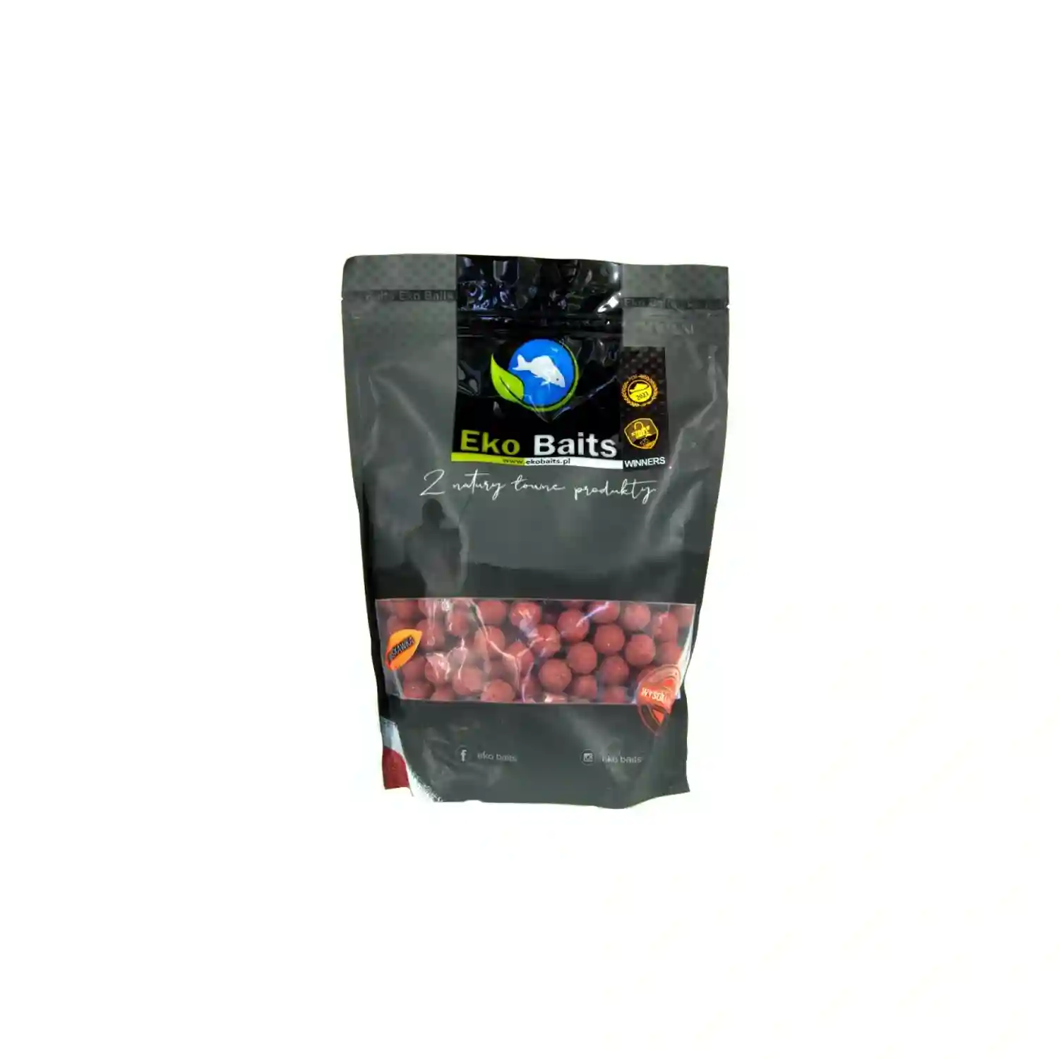 EKO BAITS EKO BAITS - Boilie Brown 16 mm 900 g Jahoda