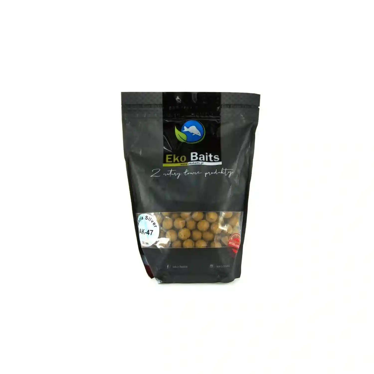 EKO BAITS EKO BAITS - Boilie Silver Series AK-47 Ananas & Sladká kukuřice 20 mm 900 g