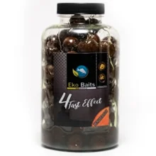 EKO BAITS - Boilies v dipu 4 Fast Effect Mix 16-20 mm 500 ml Humr & Rak