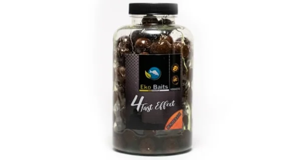 EKO BAITS - Boilies v dipu 4 Fast Effect Mix 16-20 mm 500 ml Humr & Rak