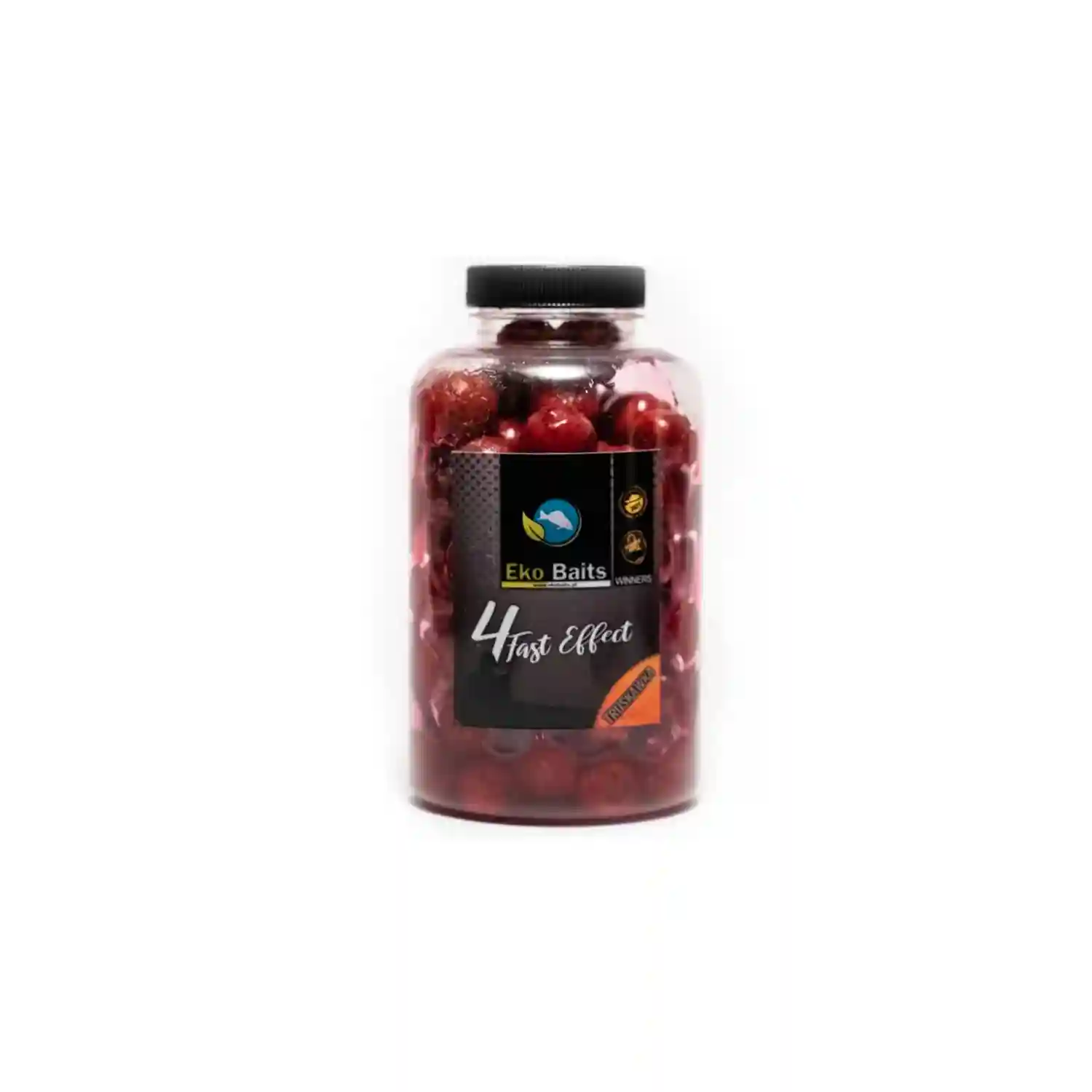 EKO BAITS EKO BAITS - Boilies v dipu 4 Fast Effect Mix 16-20 mm 500 ml Jahoda