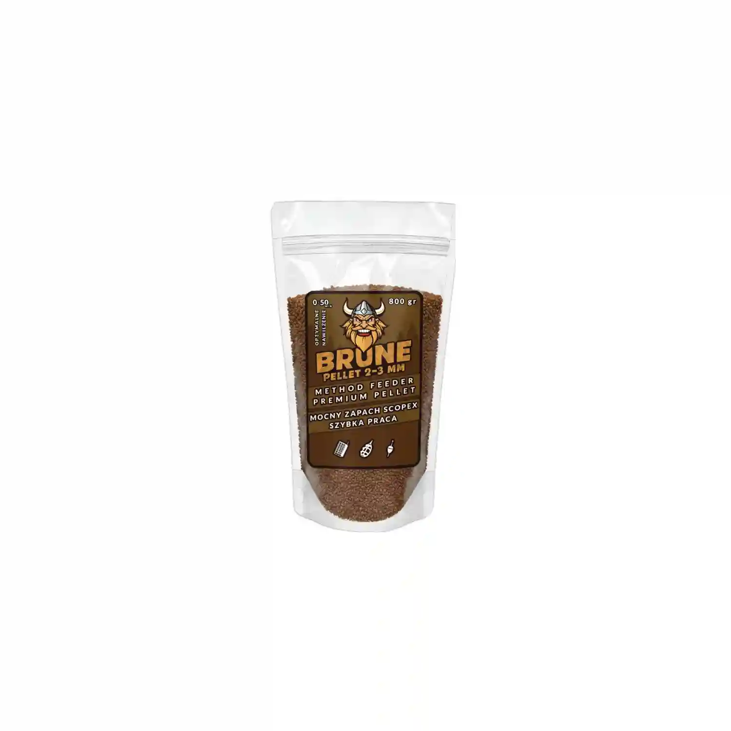 EKO BAITS EKO BAITS - Pelety Method Feeder Pellet Brune Scopex 2-3 mm 800 g