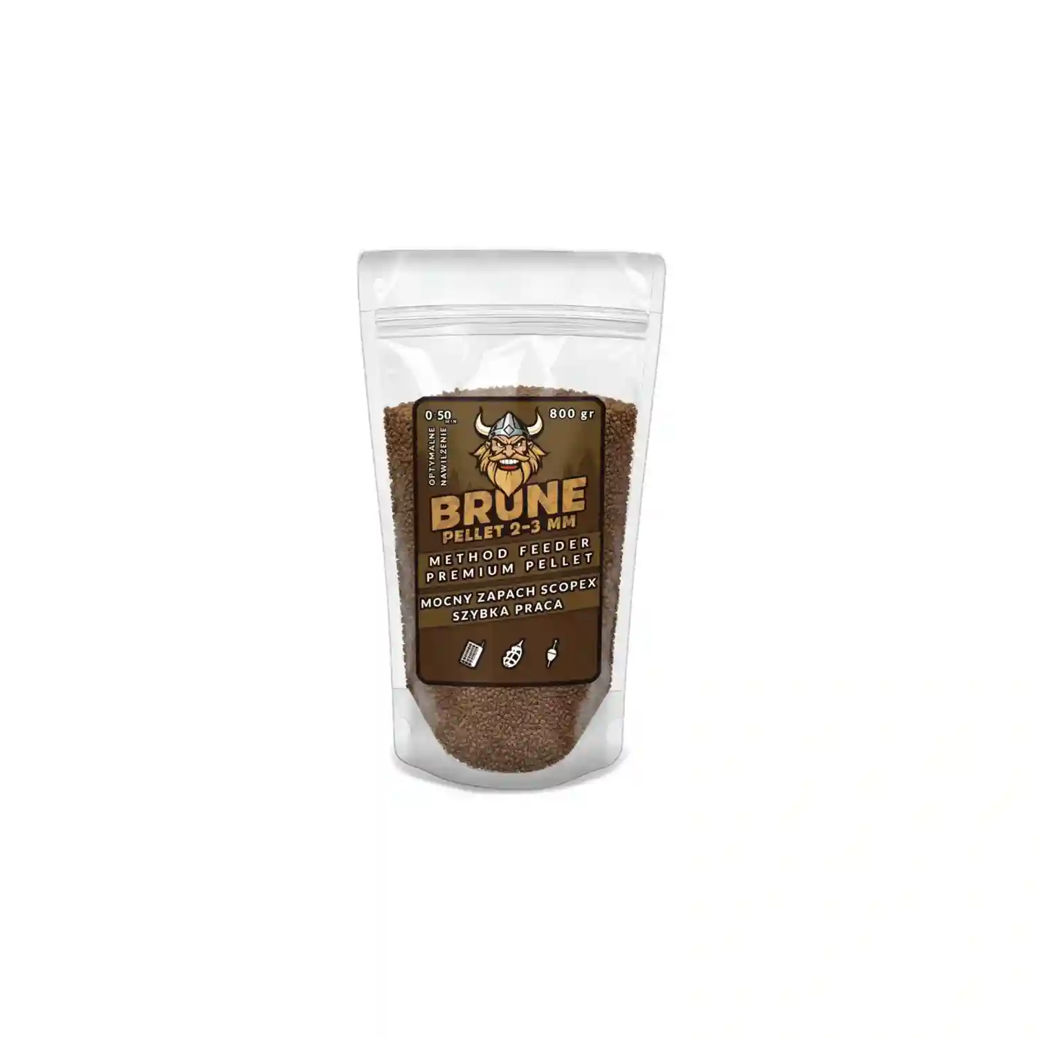 EKO BAITS EKO BAITS - Pelety Method Feeder Pellet Brune Scopex 4 mm 800 g