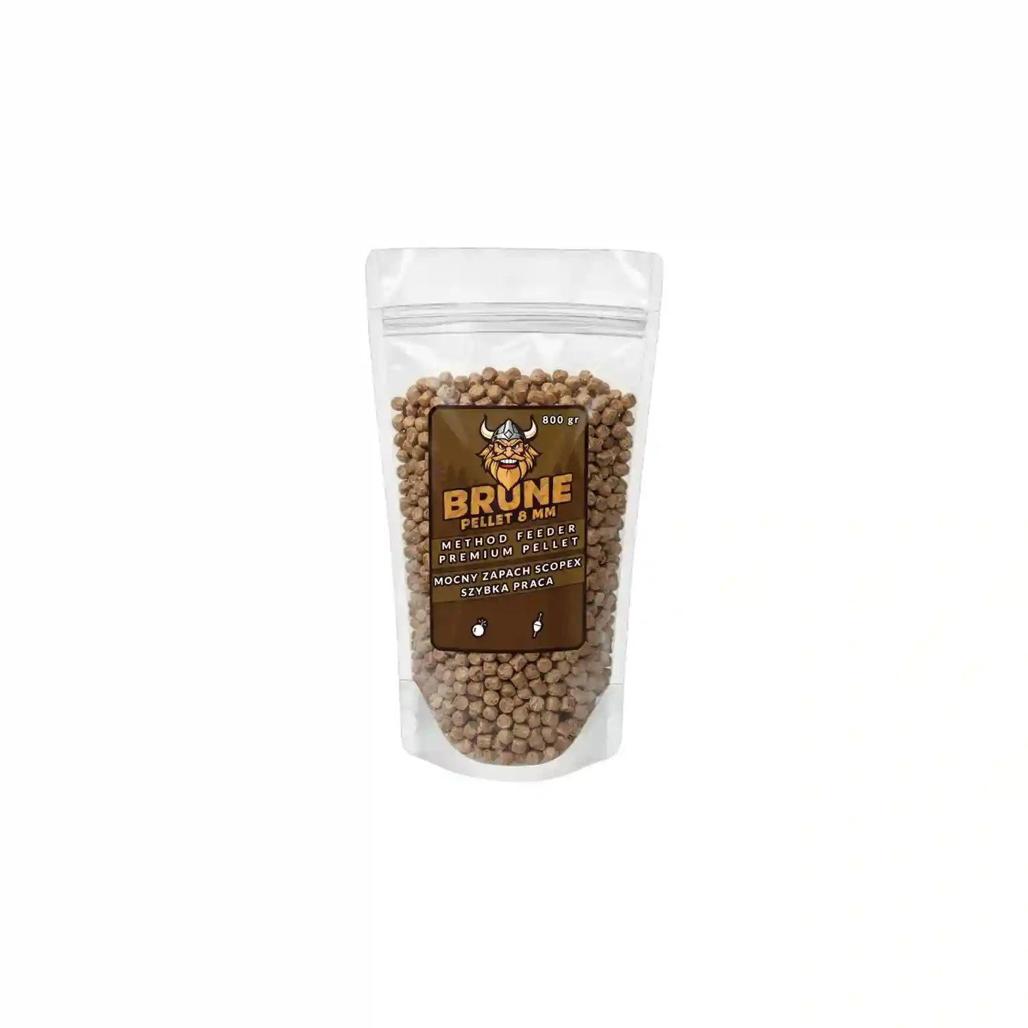 EKO BAITS EKO BAITS - Pelety Method Feeder Pellet Brune Scopex 8 mm 800 g