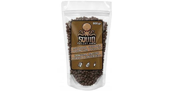 EKO BAITS - Pelety Method Feeder Pellet Squid 4 mm 800 g