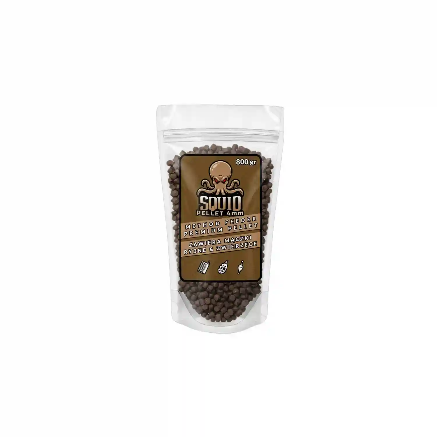 EKO BAITS EKO BAITS - Pelety Method Feeder Pellet Squid 4 mm 800 g